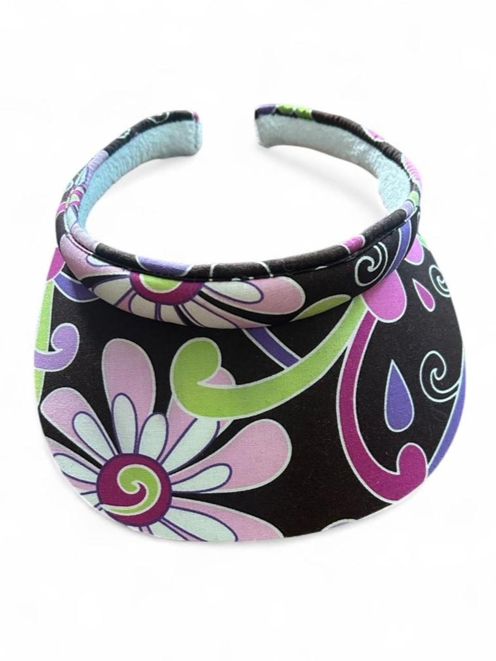 Vera Bradley Retired Pattern Floral Sun Visor